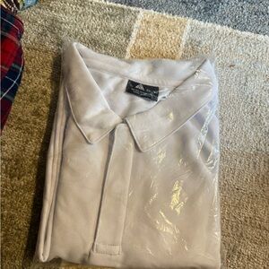 Amazon Men's Classic White Polo